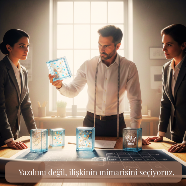 CRM bir yazılım değil bir ilişki yönetimidir.